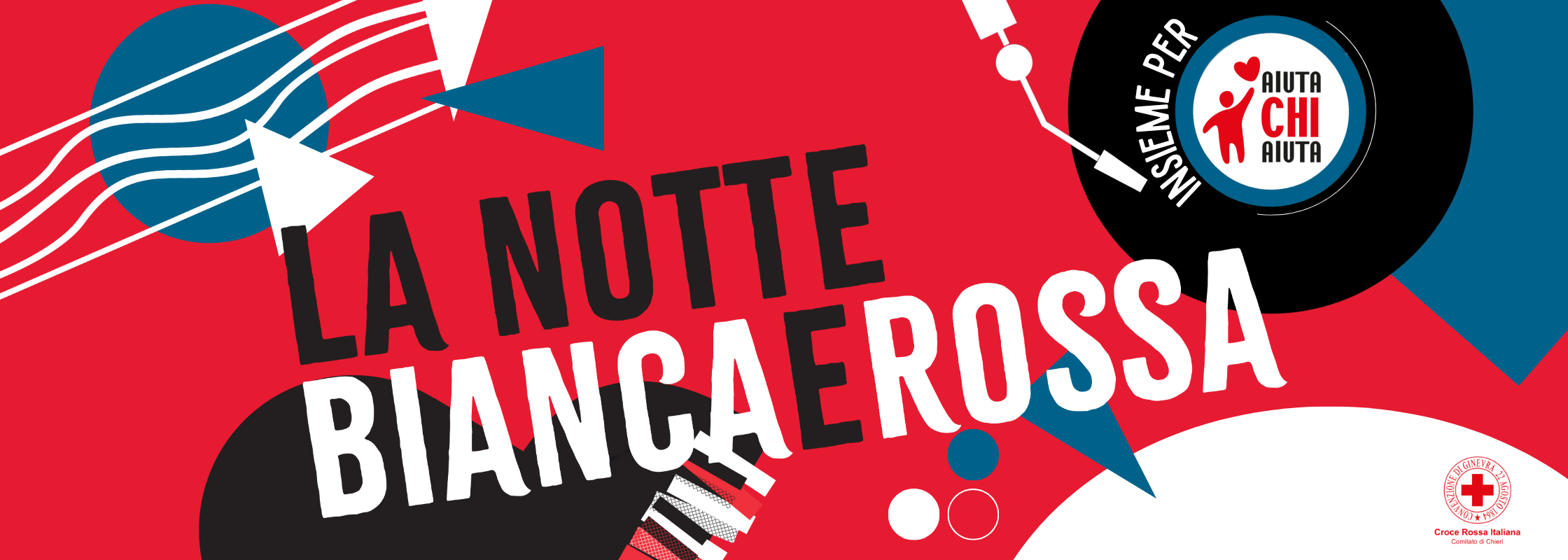 Slider notte bianca e rossa
